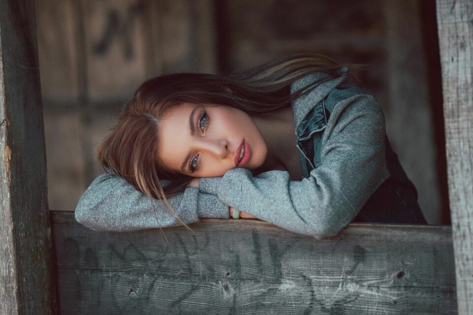 Girl on Farm